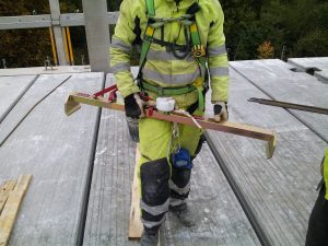 Õõnespaneeli paigaldamise turvaklamber objektil3