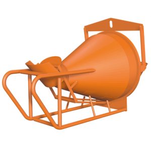 Betoonikolu mudel 47 sangaga avatav